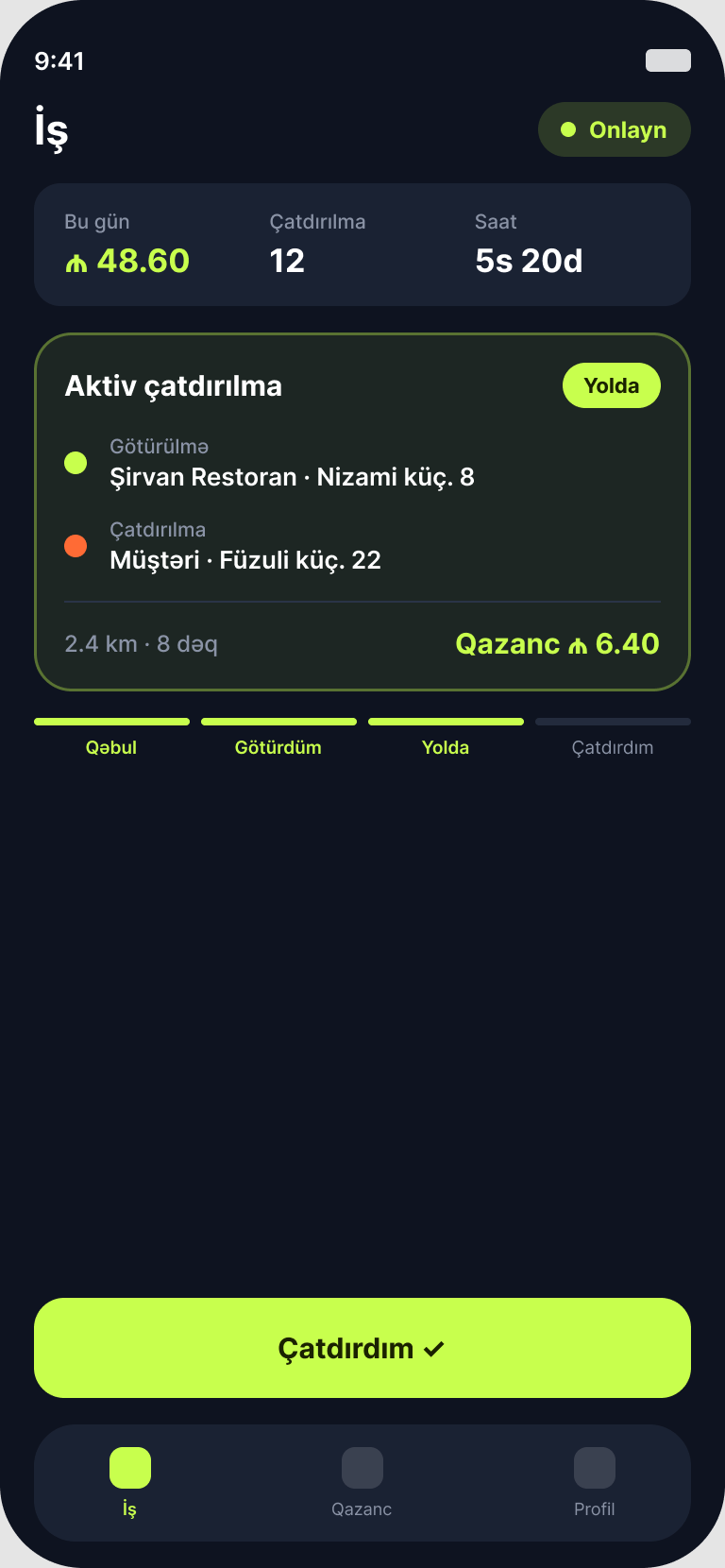 DuzKuryer courier app